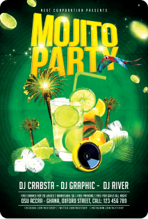 mojito party fyer